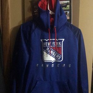 New York Rangers hooded sweatshirt